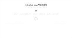 Desktop Screenshot of cesarsalmeron.com